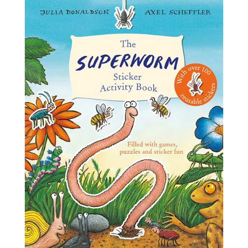 Superworm Sticker Activity Book