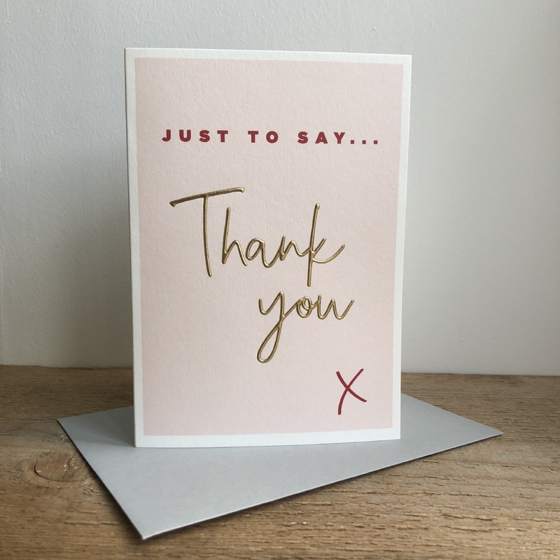 Just To Say ...Thank You