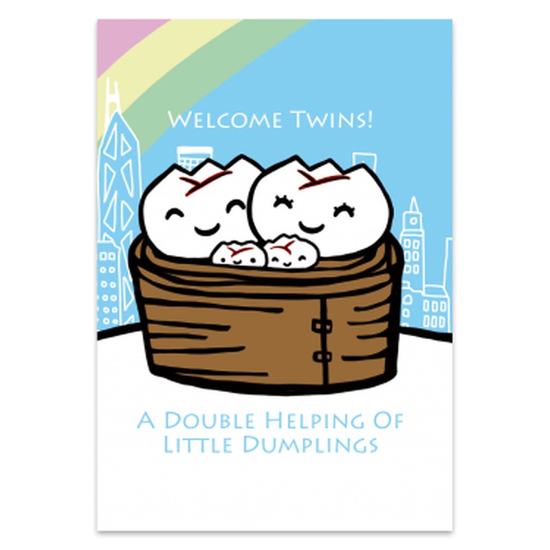 Hong Kong New Baby Card