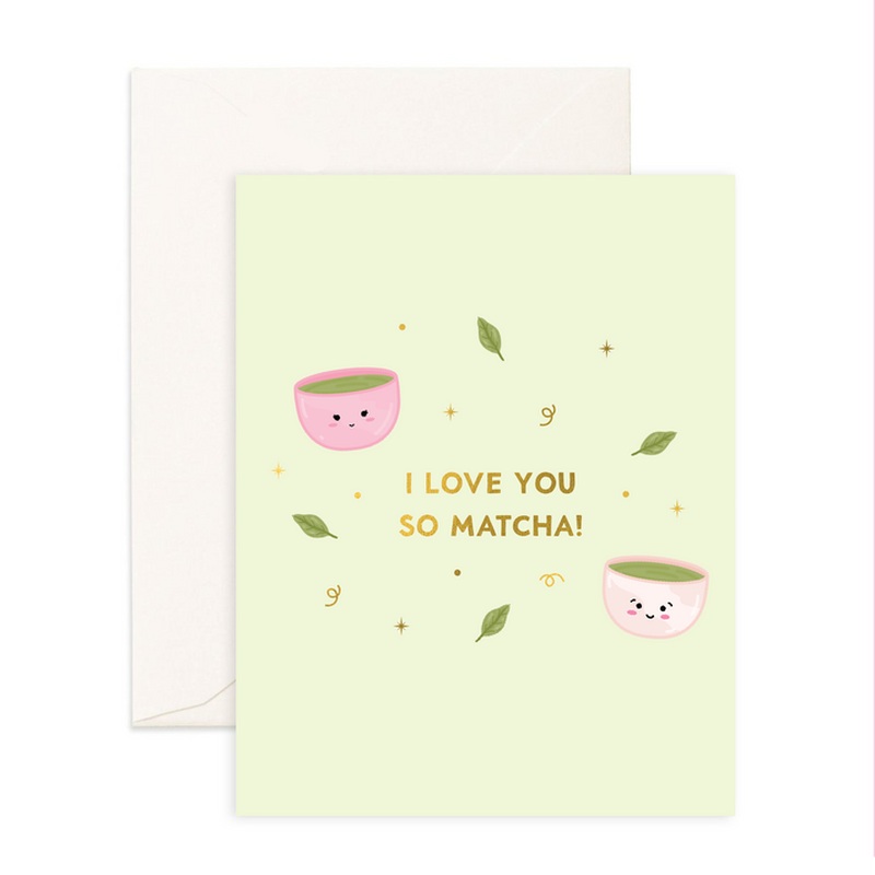 I Love You So Matcha Card