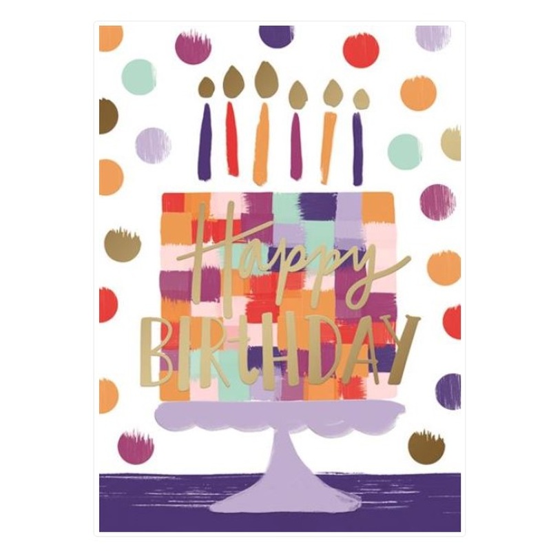 Paint Studio Birthday Card