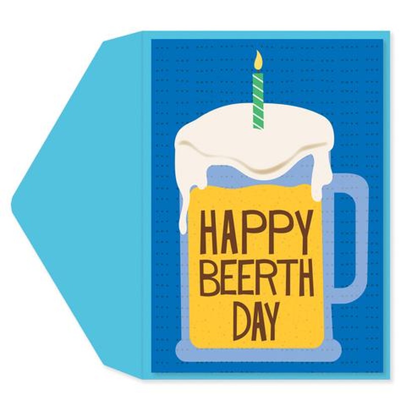 Punny Beerthday Birthday Card