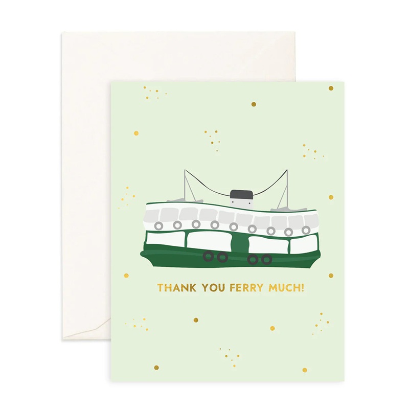 Thank You FERRY Much! Card