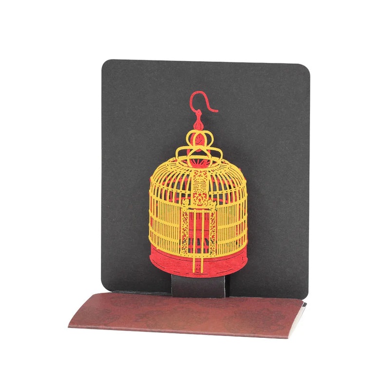 Hong Kong Bird Cage Greeting Card