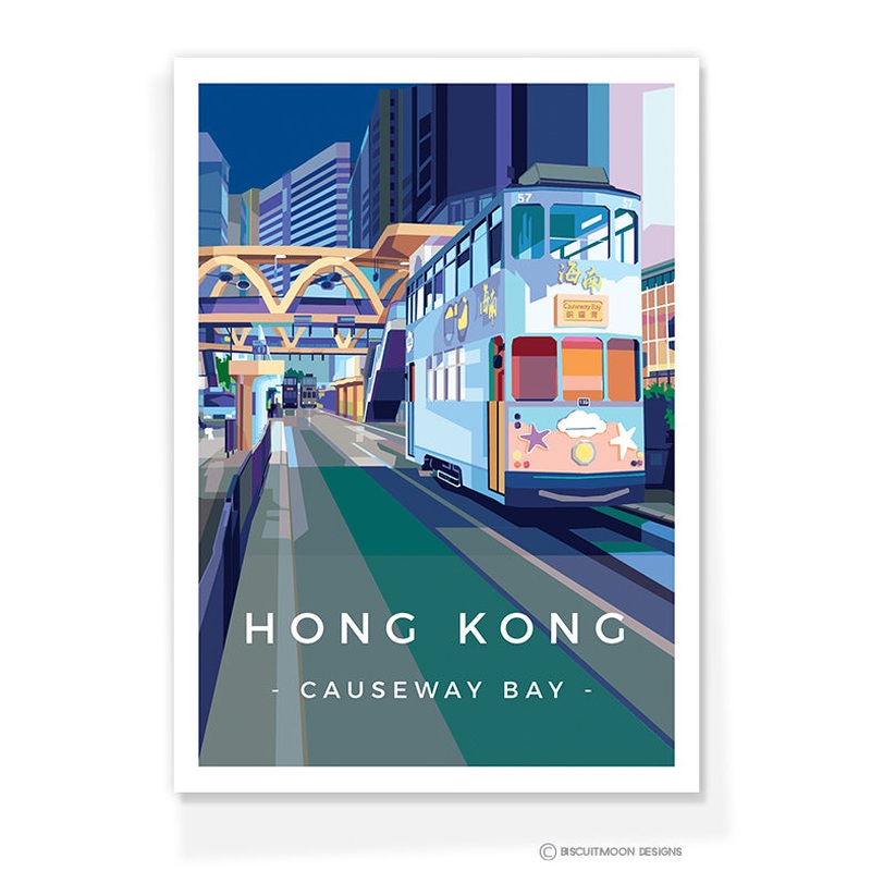 Causeway Bay Postcard