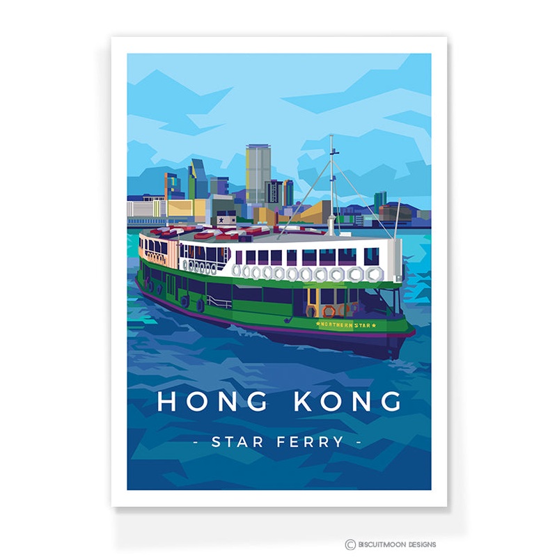 Star Ferry Postcard