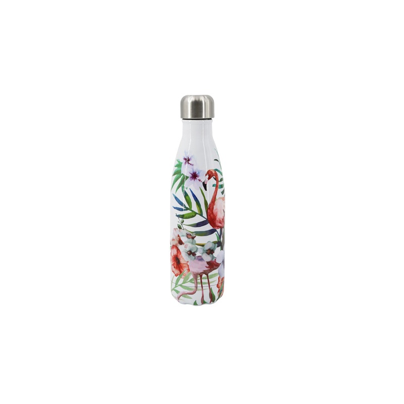 Stainless Steel Water Bottle - Flamingo