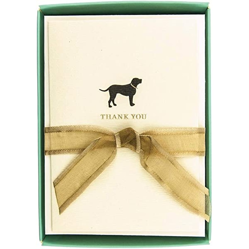 Black Lab La Petite Presse Blank Boxed Cards 10Ct