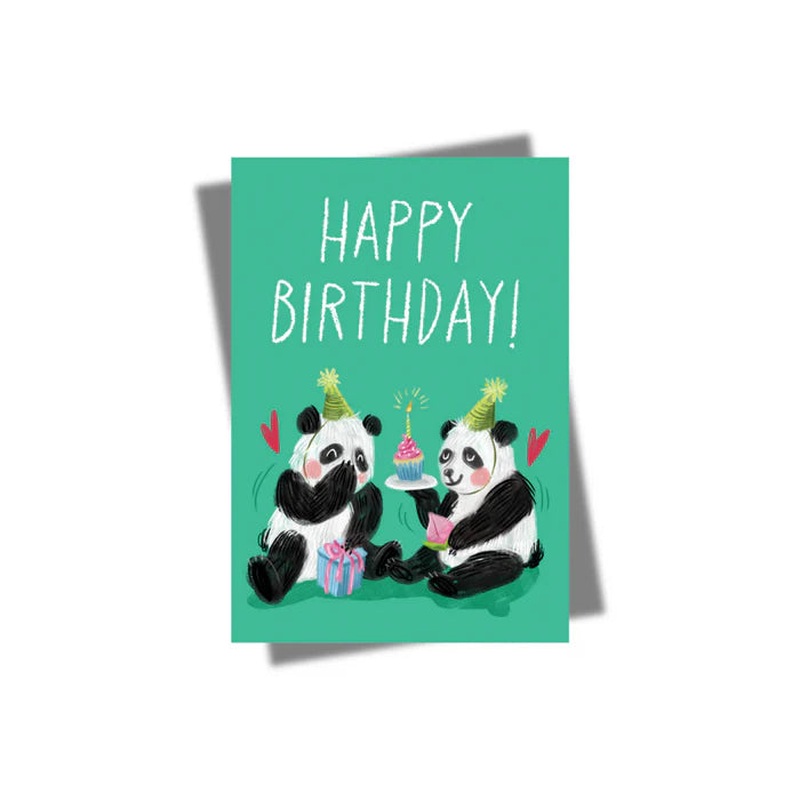 Happy Birthday Panda Card