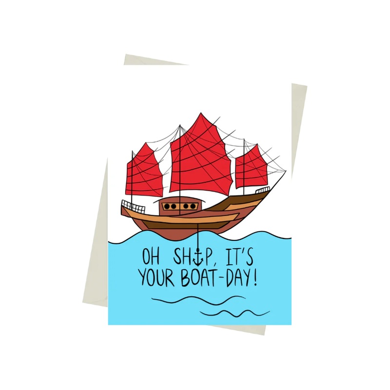 Oh Ship, It's Your Boat Day