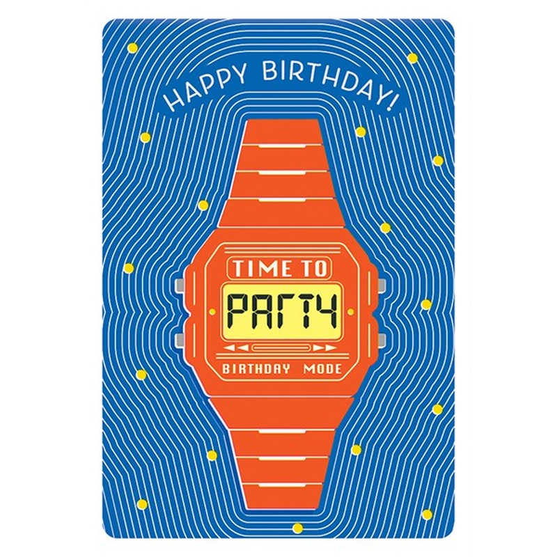 Happy Birthday Time To Party