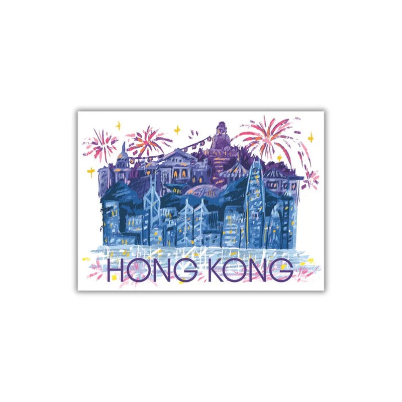 Fireworks Postcard