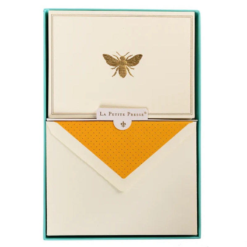 Luxe Boxed Cards Bee La Petite Presse 10Ct