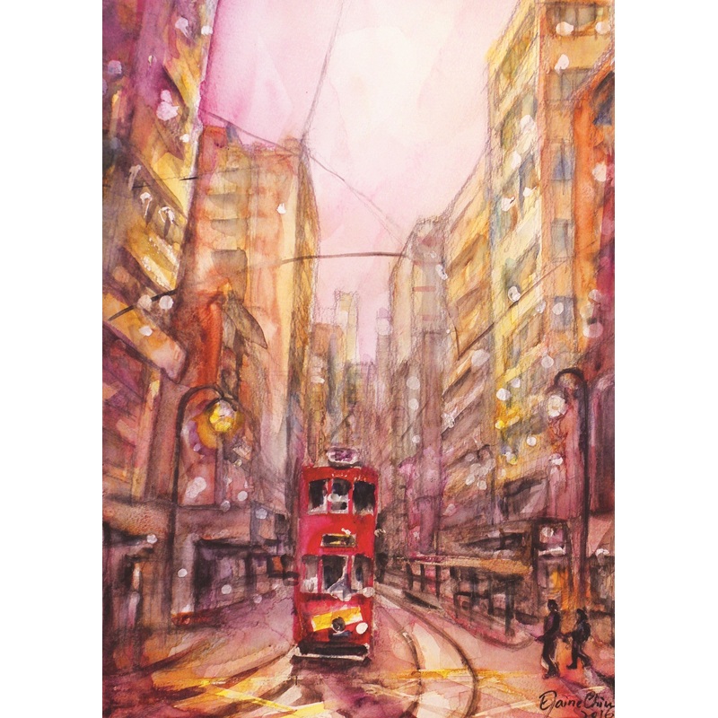 My Love For Sheung Wan Postcard