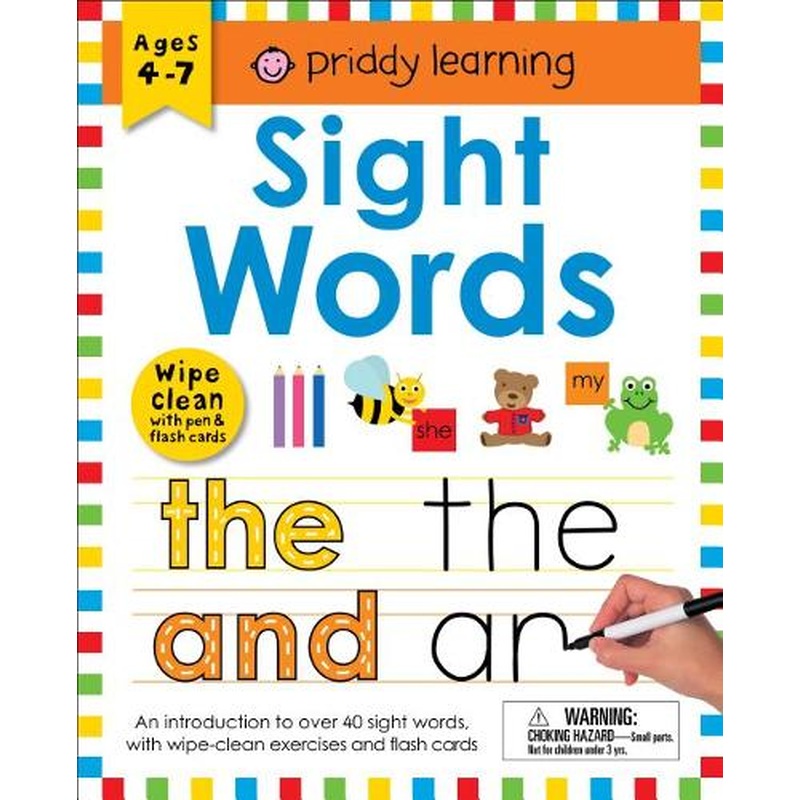 Wipe Clean Workbook: Sight Words (Enclosed Spiral Binding)