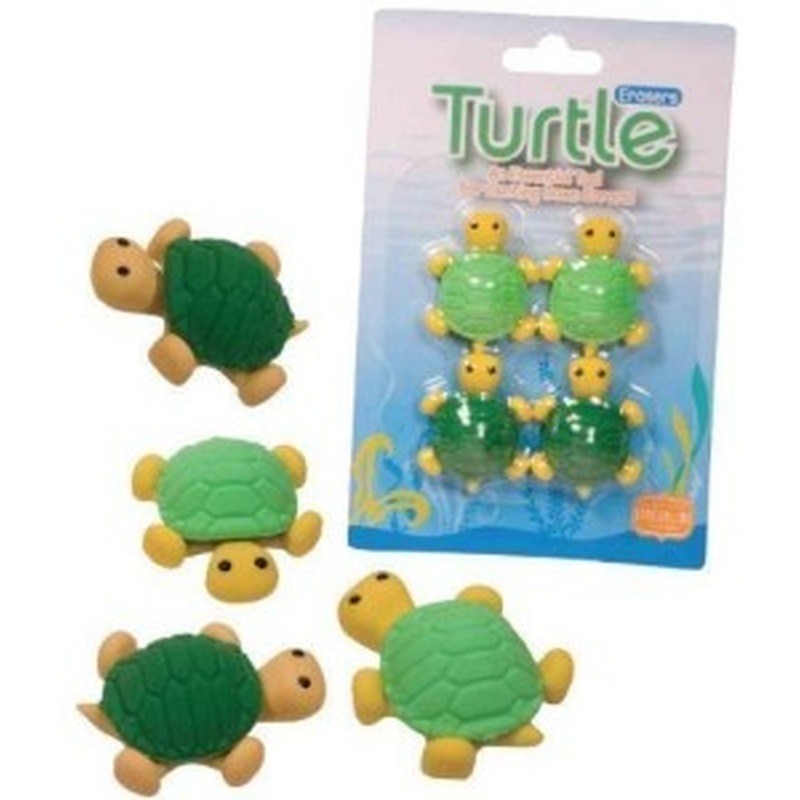 Turtle Erasers - Gift with purchase