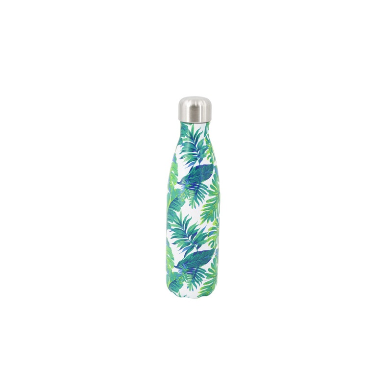 Stainless Steel Water Bottle - Leaves