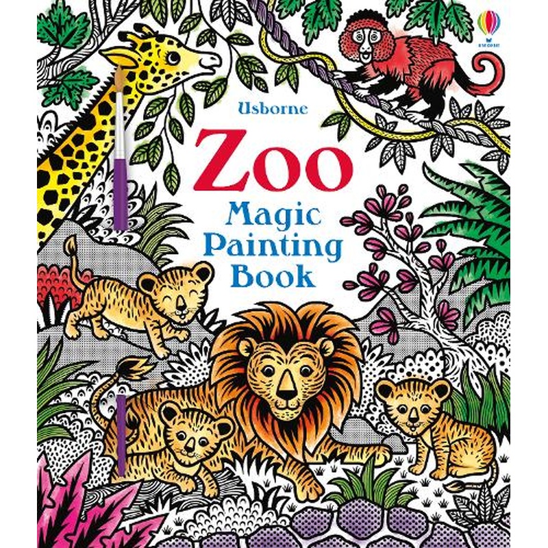 Zoo Magic Painting Book