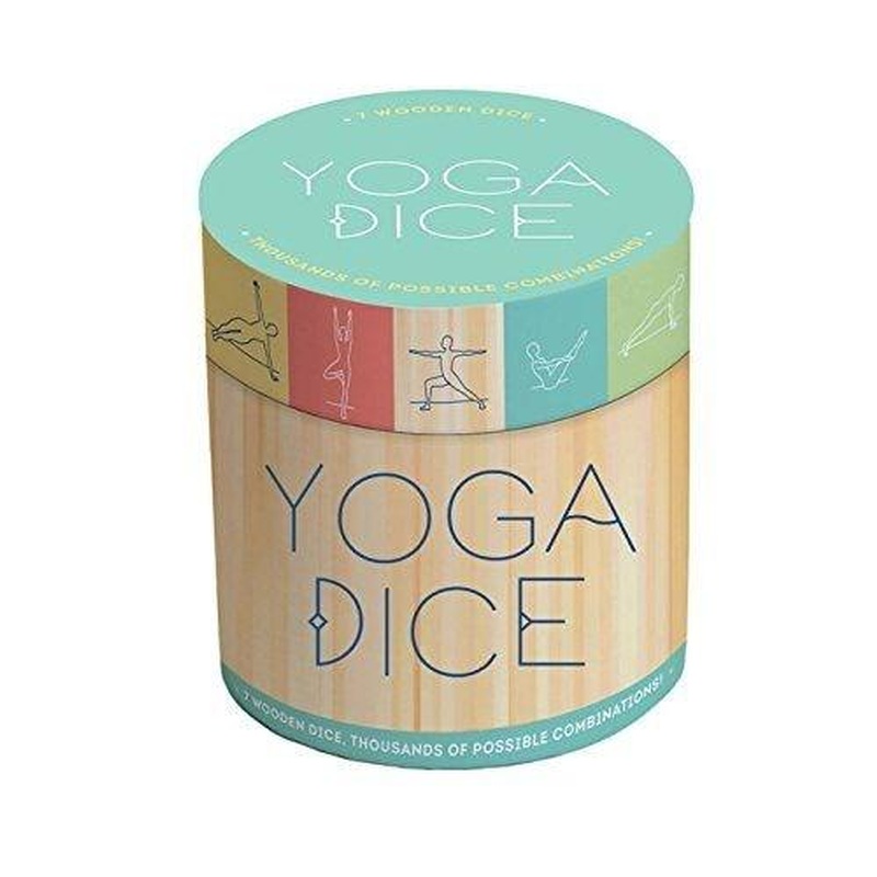 Yoga Dice: 7 Wooden Dice, Thousands of Possible Combinations!