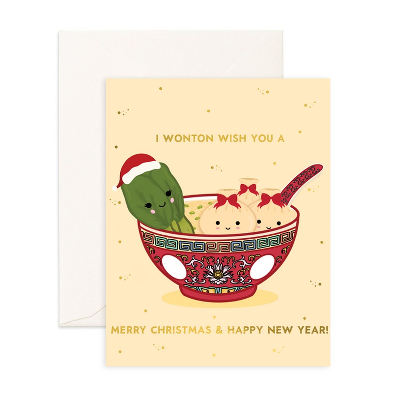 Wonton Wish You Card