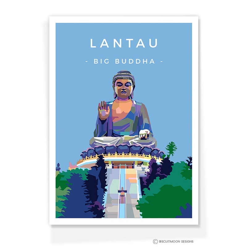 Big Buddha Postcard