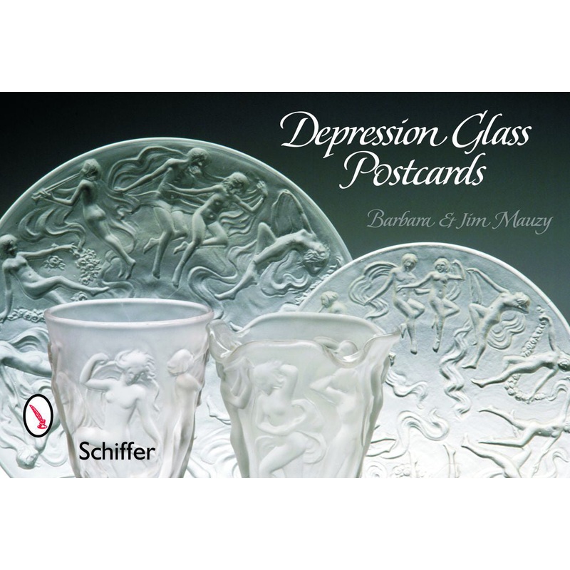 Depression Glass Postcards