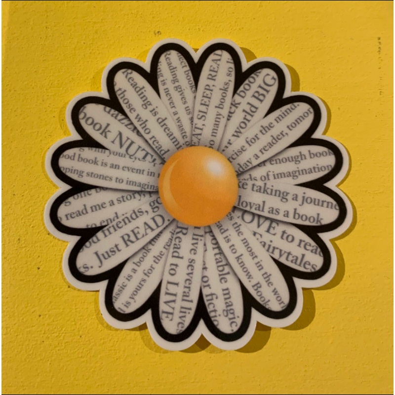 Daisy Chain Logo Sticker 4"
