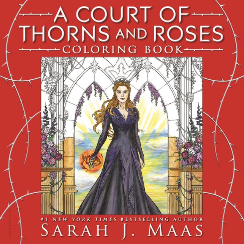 Court of Thorns and Roses Coloring Book