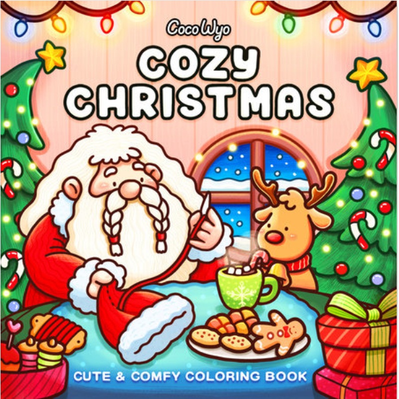 Cozy Christmas (a Cute & Cozy Coloring Book)