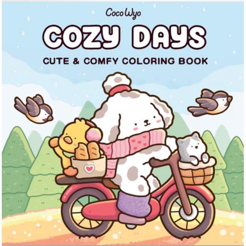Cozy Days (a Cute & Cozy Coloring Book)