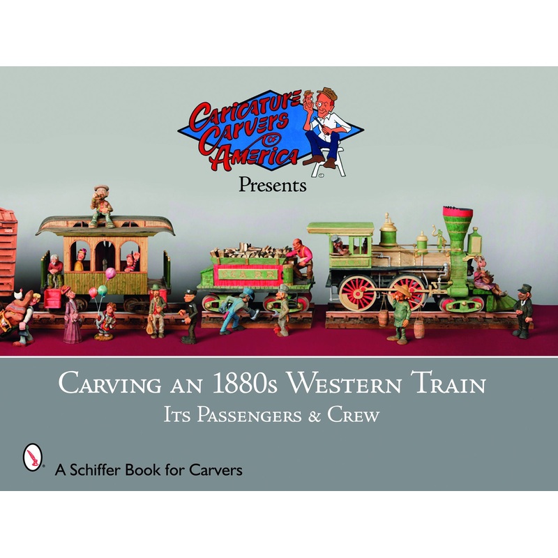 Carving an 1880s Western Train