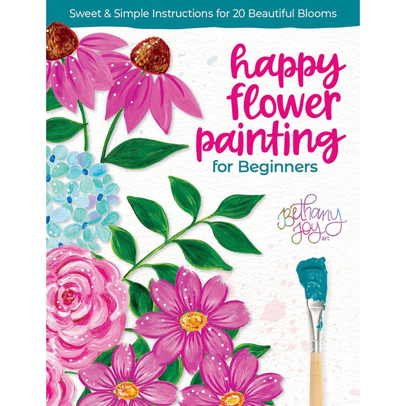 Happy Flower Painting for Beginners