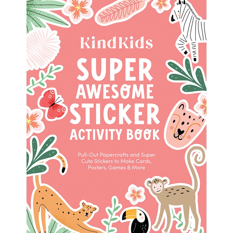 KindKids Super Awesome Sticker Activity Book
