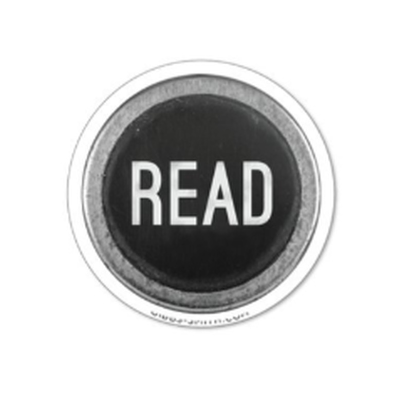 Read Button Sticker