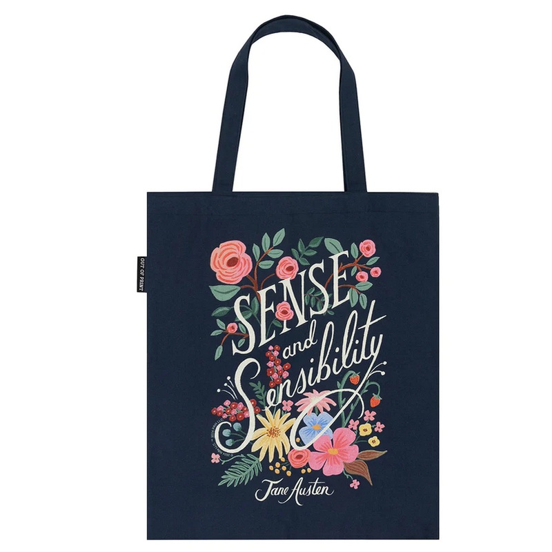 Puffin in Bloom Sense and Sensibility Tote