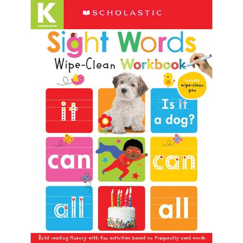 Wipe-Clean Workbooks: Sight Words (Scholastic Early Learners)
