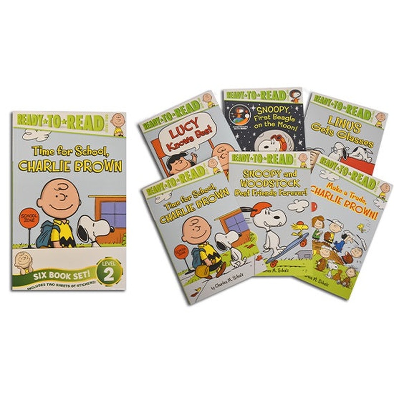 Peanuts Six Book Set! (Ready-to-Read, Level 2)