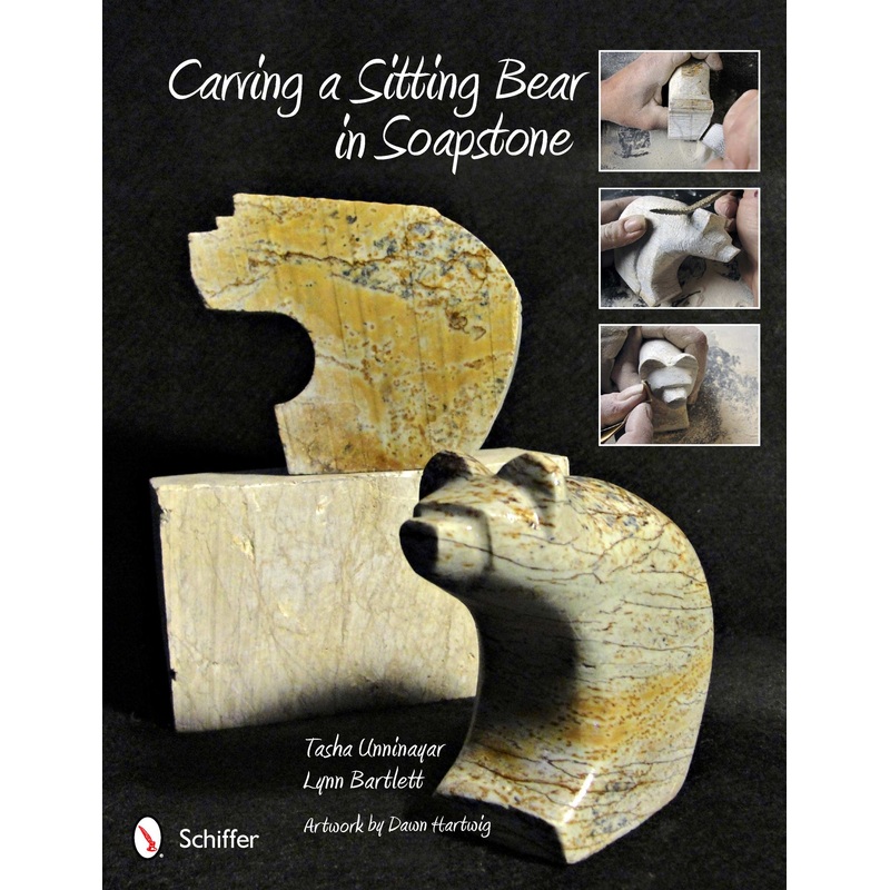 Carving a Sitting Bear in Soapstone