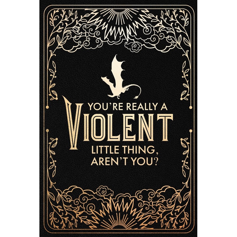 Official Fourth Wing Journal: Violent Little Thing Edition with Lined Pages
