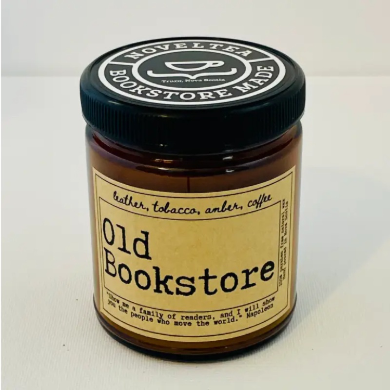 Old Bookstore - Leather & Coffee Scented Candle