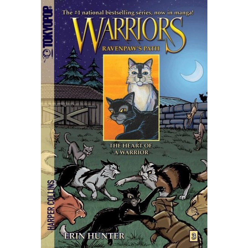 Warriors Manga: Ravenpaw's path #3: The Heart of a Warrior