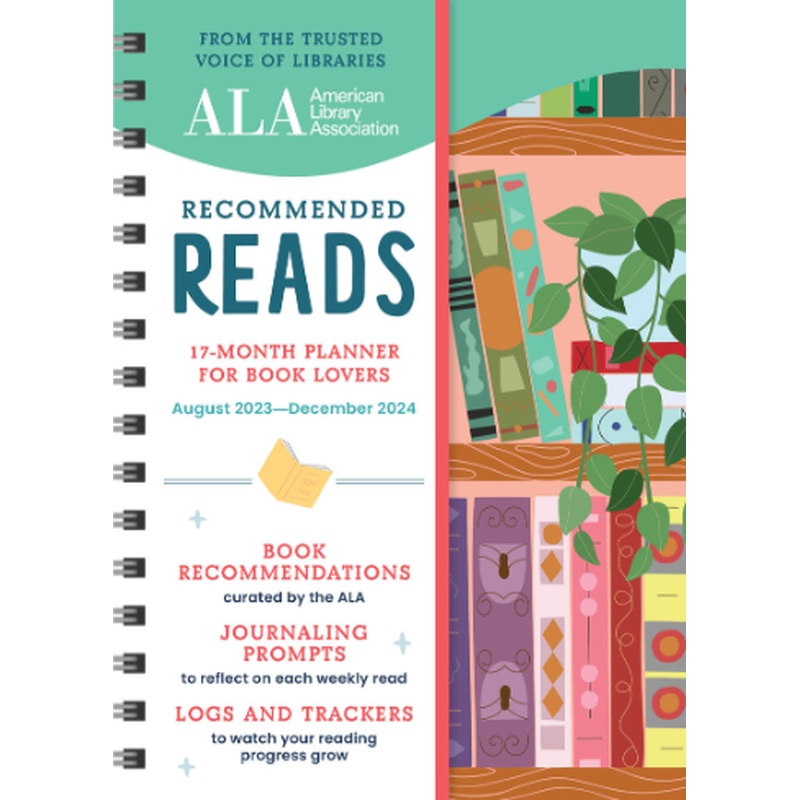 ALA Recommended Reads 17-Month Planner for Book Lovers