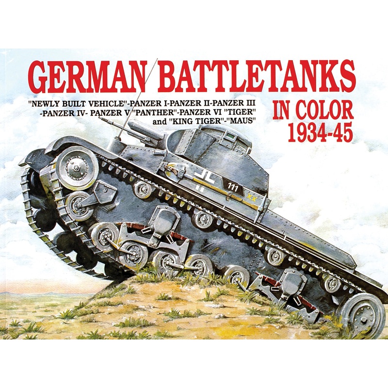 German Battle Tanks in Color