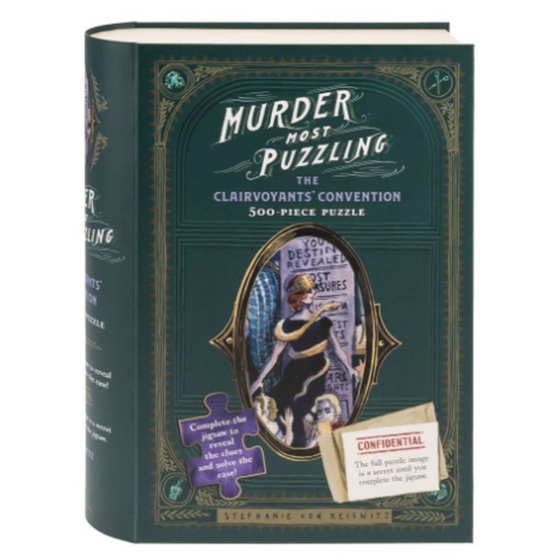 Murder Most Puzzling: The Clairvoyants' Convention 500 Piece Puzzle
