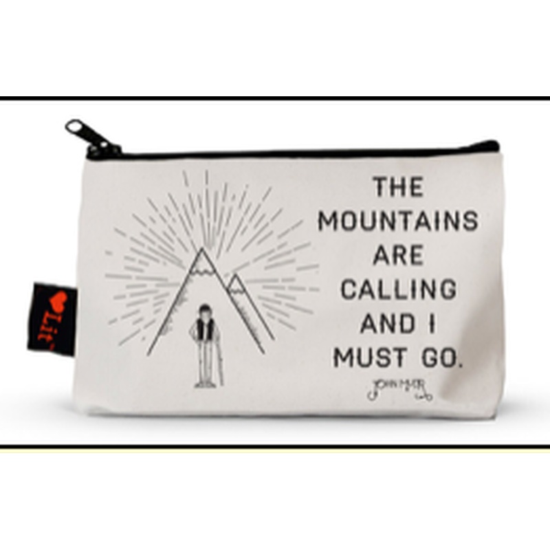 Mountains Are Calling Pencil Pouch