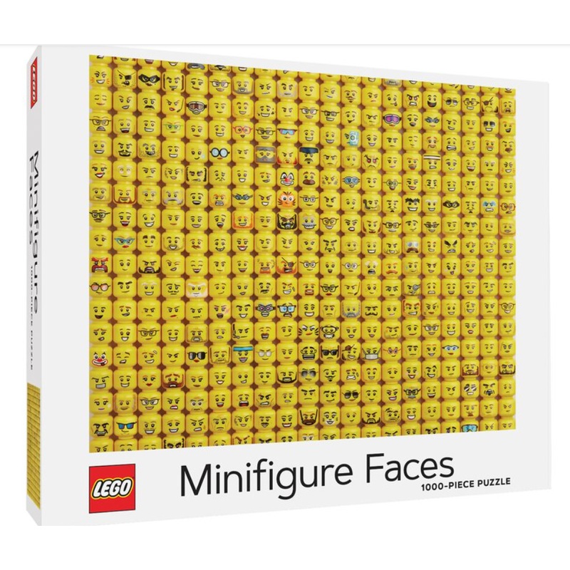 Minifigure Faces 1000-Piece Puzzle