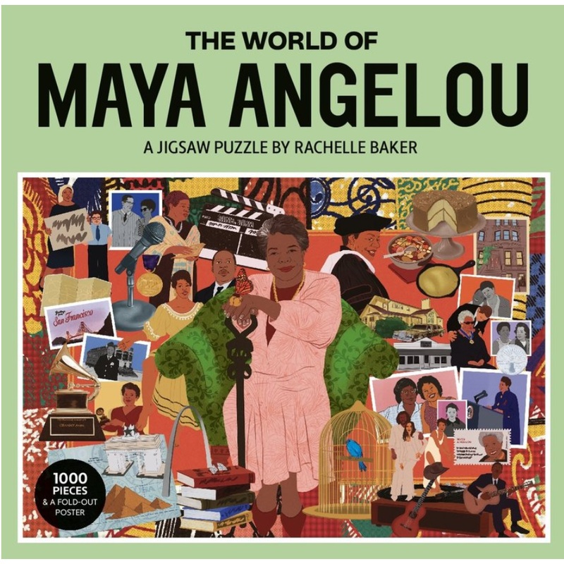 The World of Maya Angelou 1000 Piece Puzzle