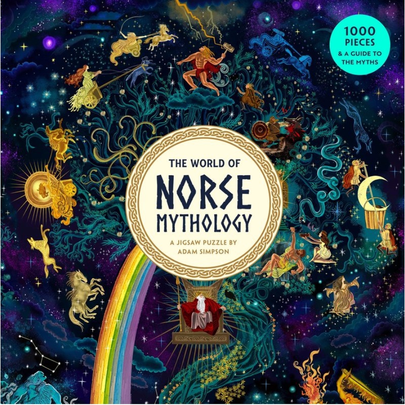 The World of Norse Mythology 1000 Piece Puzzle