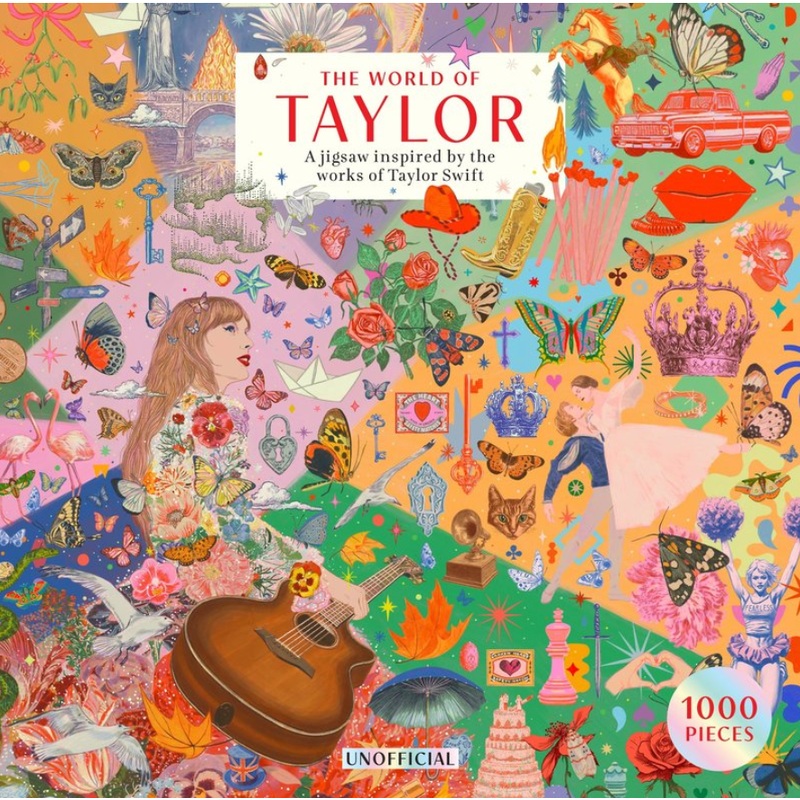 The World of Taylor: An unofficial 1000-piece jigsaw puzzle inspired by the works of Taylor Swift