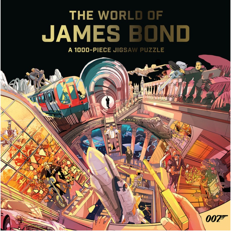 The World of James Bond 1000 Piece Puzzle